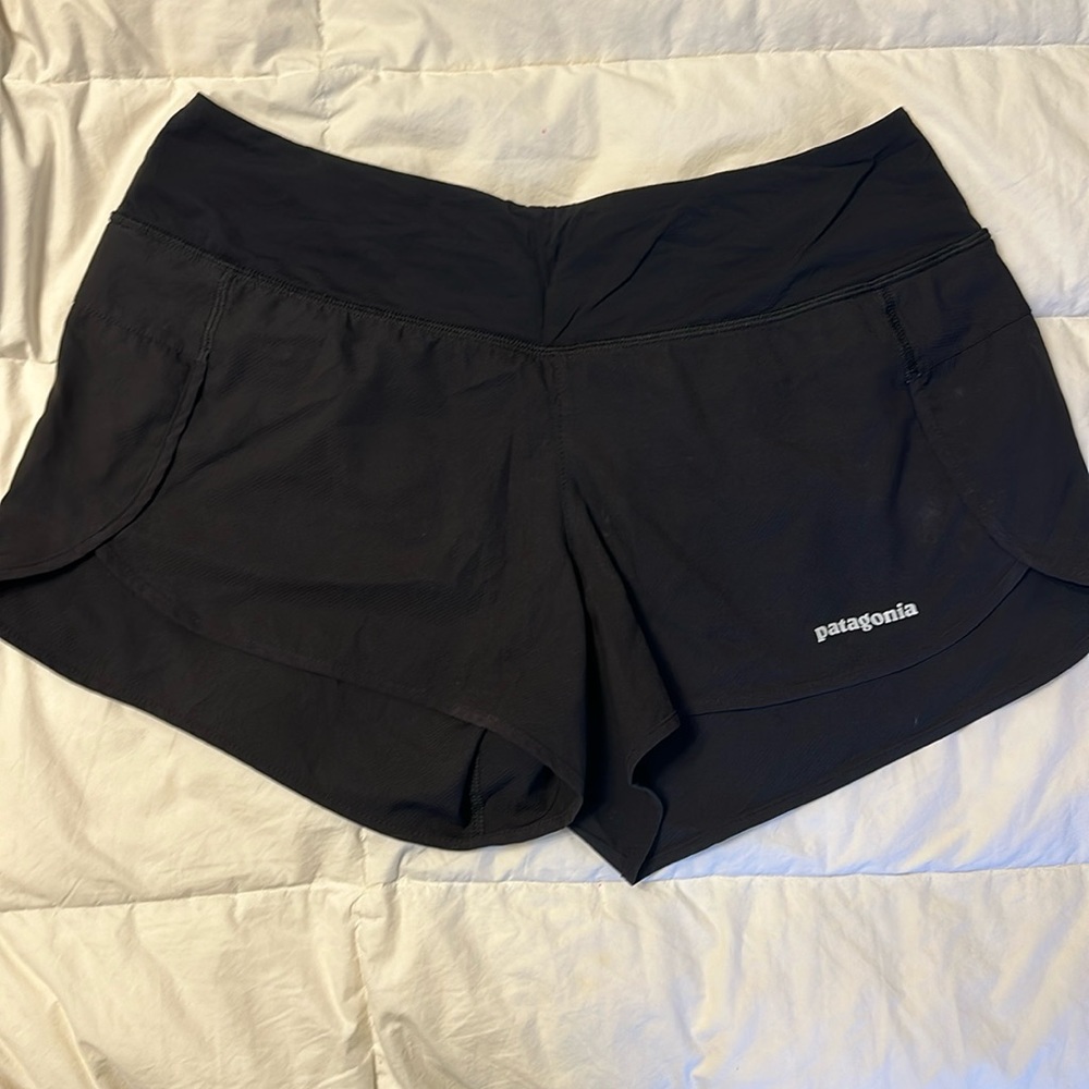 Patagonia Black Running Shorts Size Medium